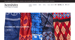 Desktop Screenshot of harshitadesigns.com